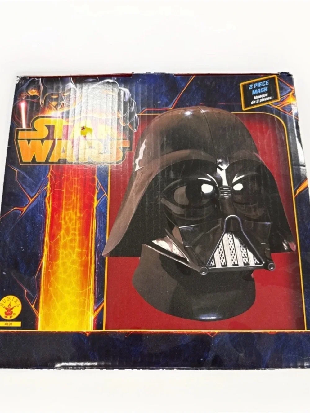 Star Wars Darth Vader Black Molded Adult Mask with Branded Box